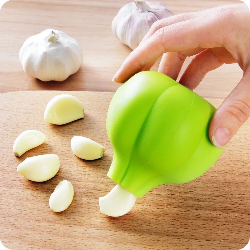 Magic Silicone Garlic Peeler Fast - Go Shopping Market