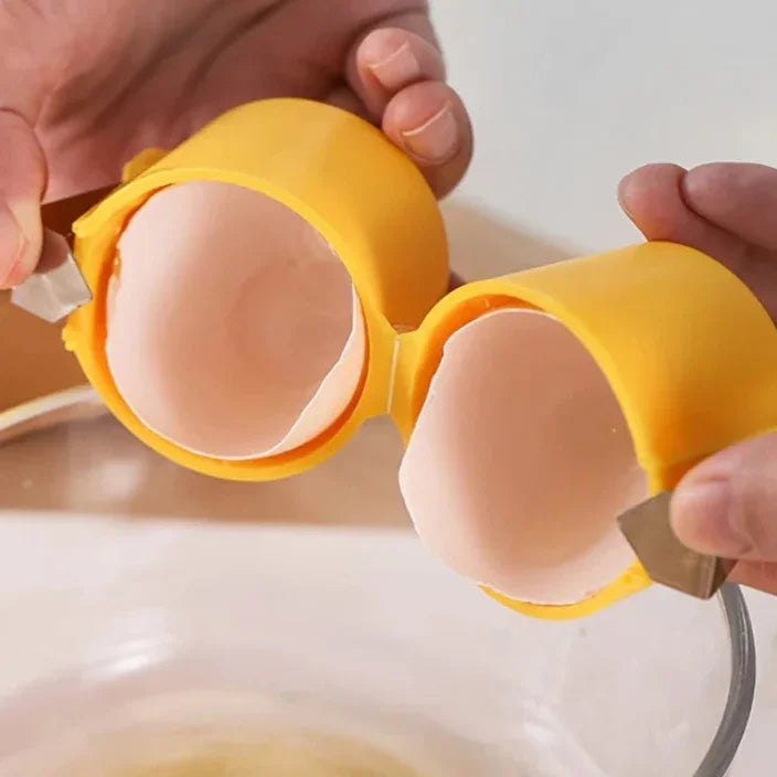 Portable Egg Opener & Quick Egg Beater – Easy Kitchen Egg Sheller - Go Shopping Market