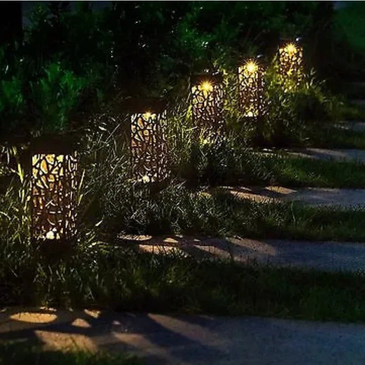 Solar Pathway Light Outdoor Garden Lamp Waterproof Led Landscape Lighting for Path Lawn Patio Yard Walkway