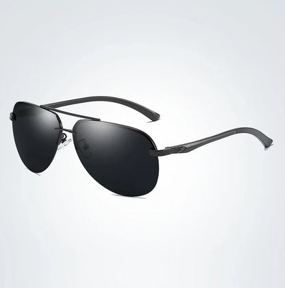 New Polarized Sunglasses Classic Driving Sun Glasses Metal Frame Mirror Lens Sunglasses Men/Women - Go Shopping Market