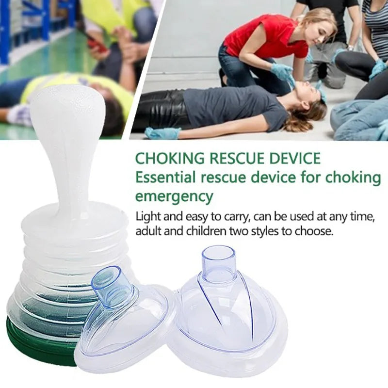 LifeVac Portable First Aid Kit Family Emergency Choking Device Breath Trainer Anti Choking Rescue Device for Adult and Children